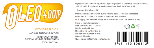 Oleo 400 - Ozonated Oil (30 ml)