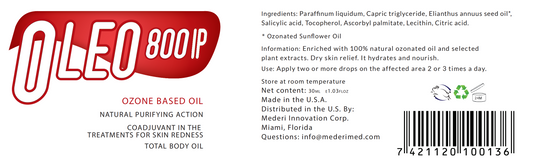 Oleo 800 - Ozonated Oil (30 ml)